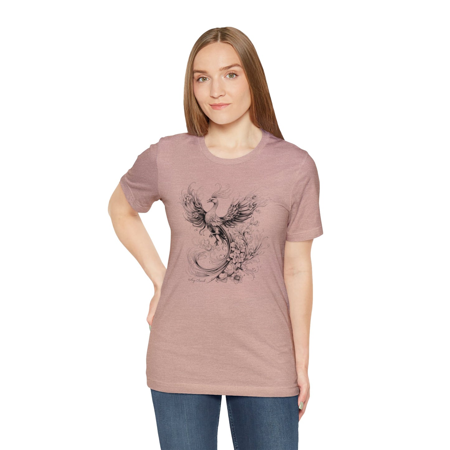 Phoenix Rising (Black) Jersey Short Sleeve Tee