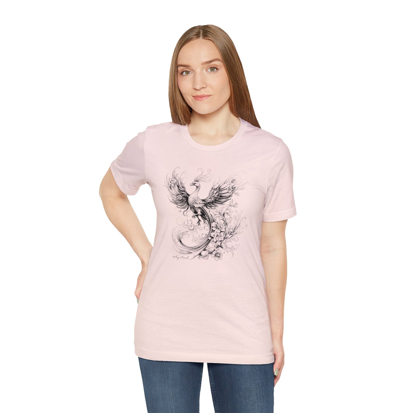 Phoenix Rising (Black) Jersey Short Sleeve Tee