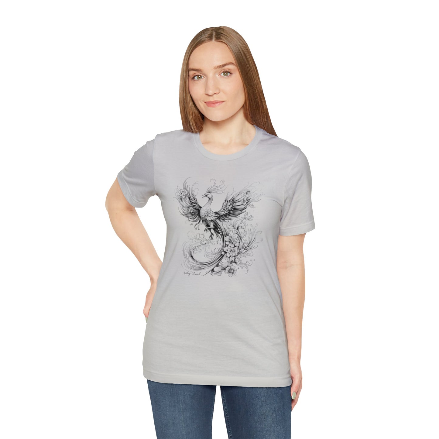 Phoenix Rising (Black) Jersey Short Sleeve Tee