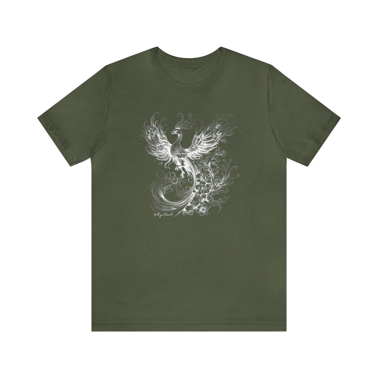 Phoenix Rising (White) Jersey Short Sleeve Tee