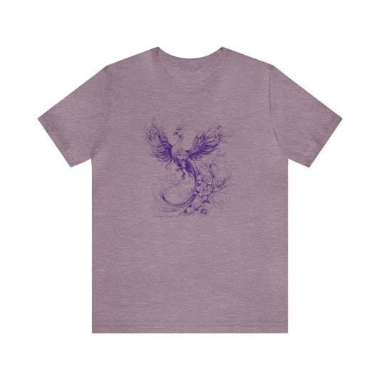 Phoenix Rising (Purple) Jersey Short Sleeve Tee