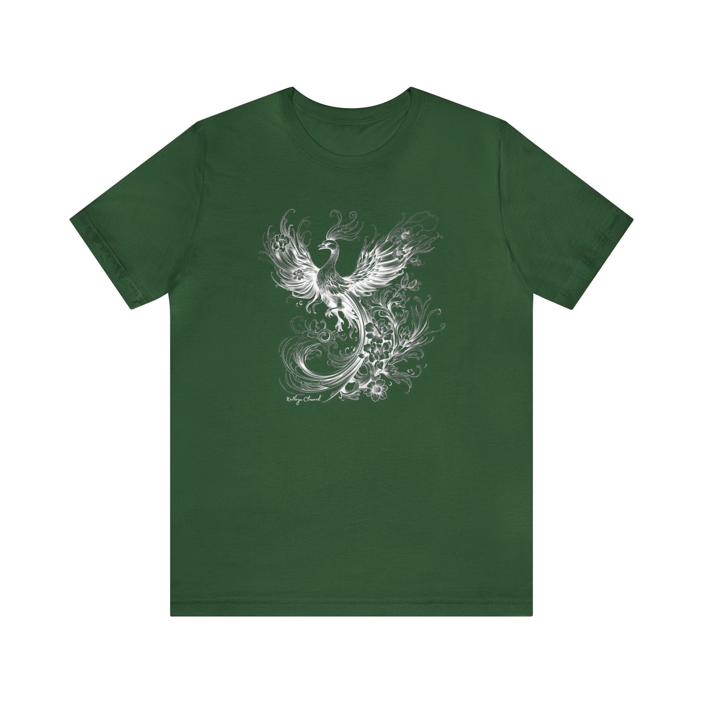 Phoenix Rising (White) Jersey Short Sleeve Tee