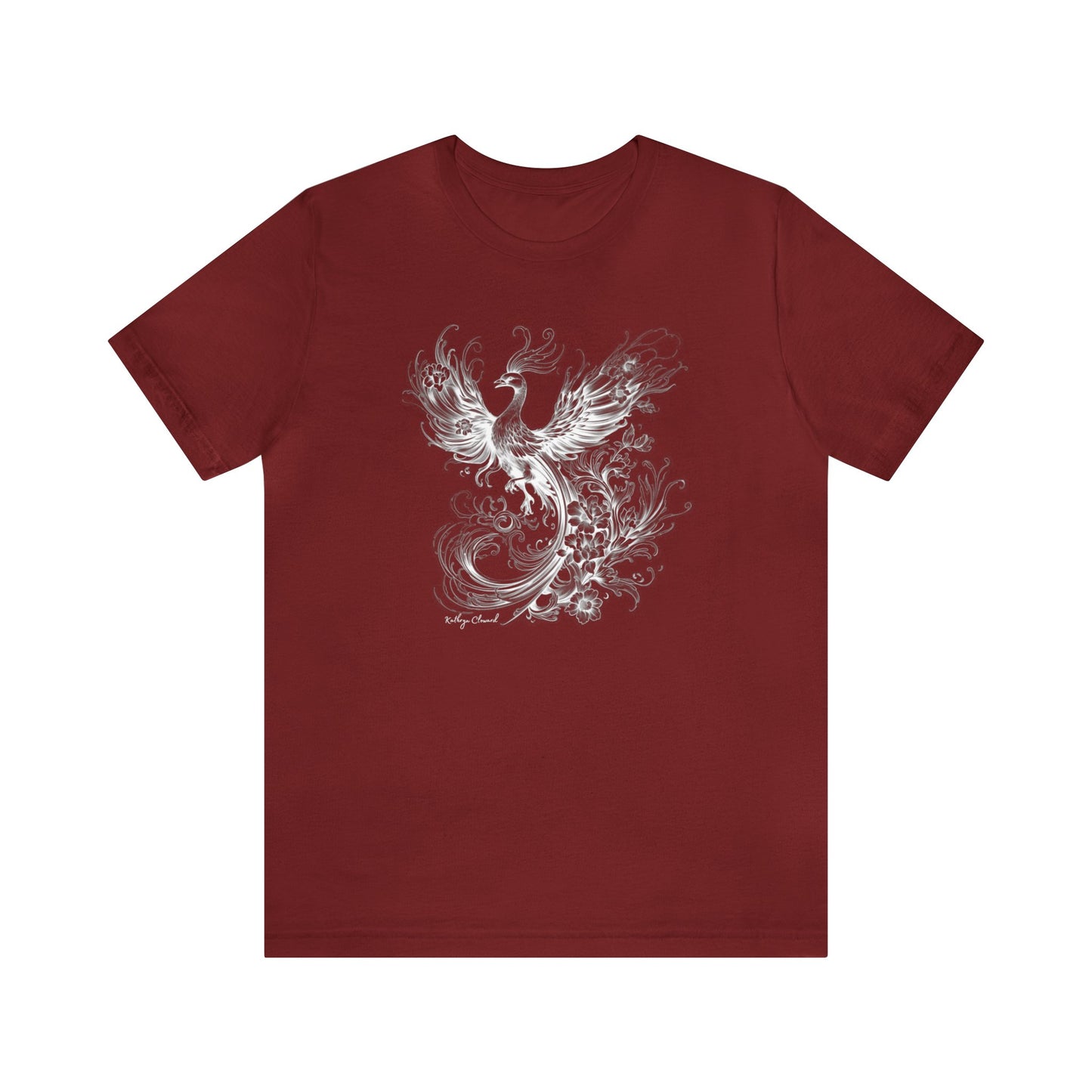 Phoenix Rising (White) Jersey Short Sleeve Tee