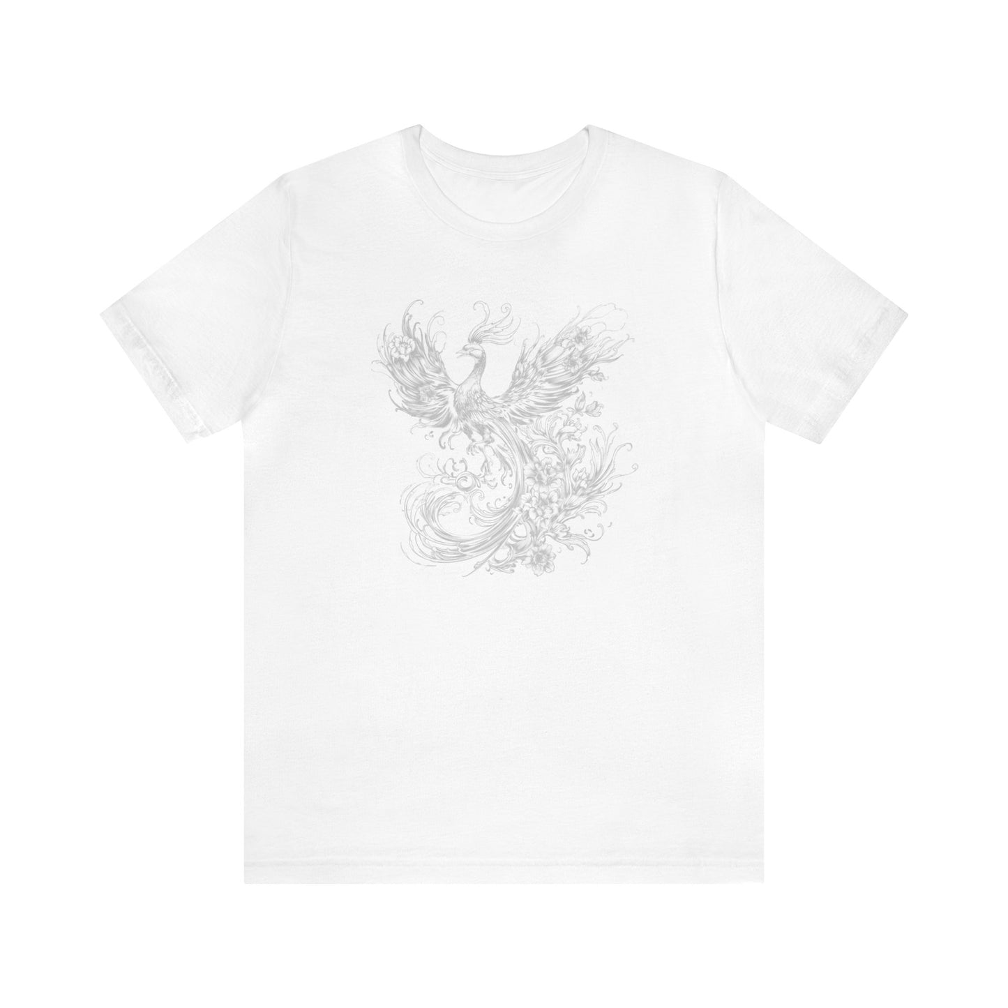 Phoenix Rising (White) Jersey Short Sleeve Tee