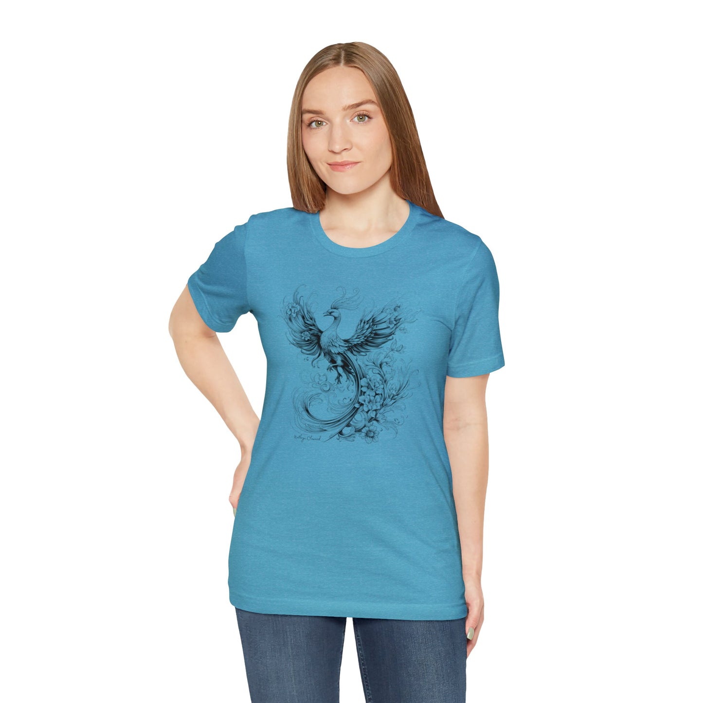 Phoenix Rising (Black) Jersey Short Sleeve Tee