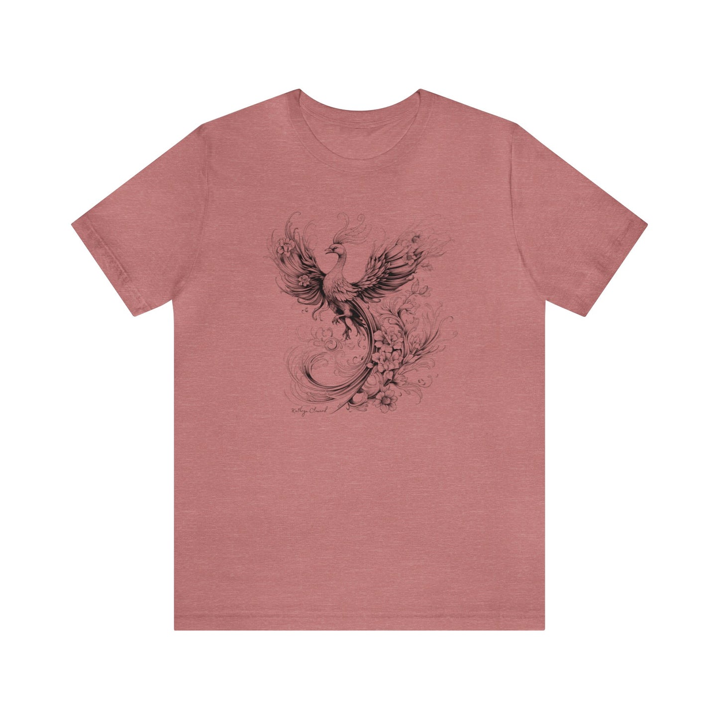 Phoenix Rising (Black) Jersey Short Sleeve Tee