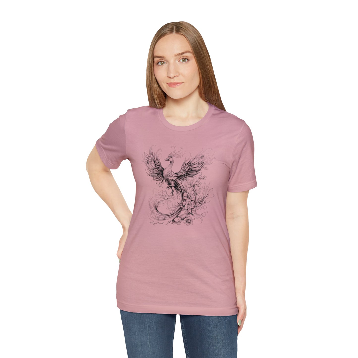 Phoenix Rising (Black) Jersey Short Sleeve Tee