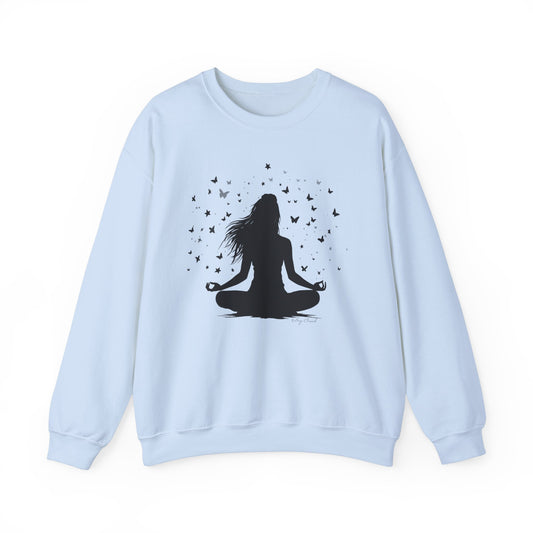 She Felt at Ease - Heavy Blend™ Crewneck Sweatshirt
