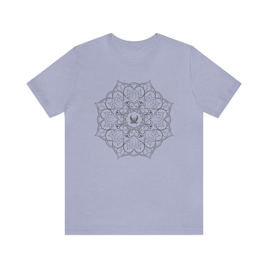Mandala (Grey) Jersey Short Sleeve Tee