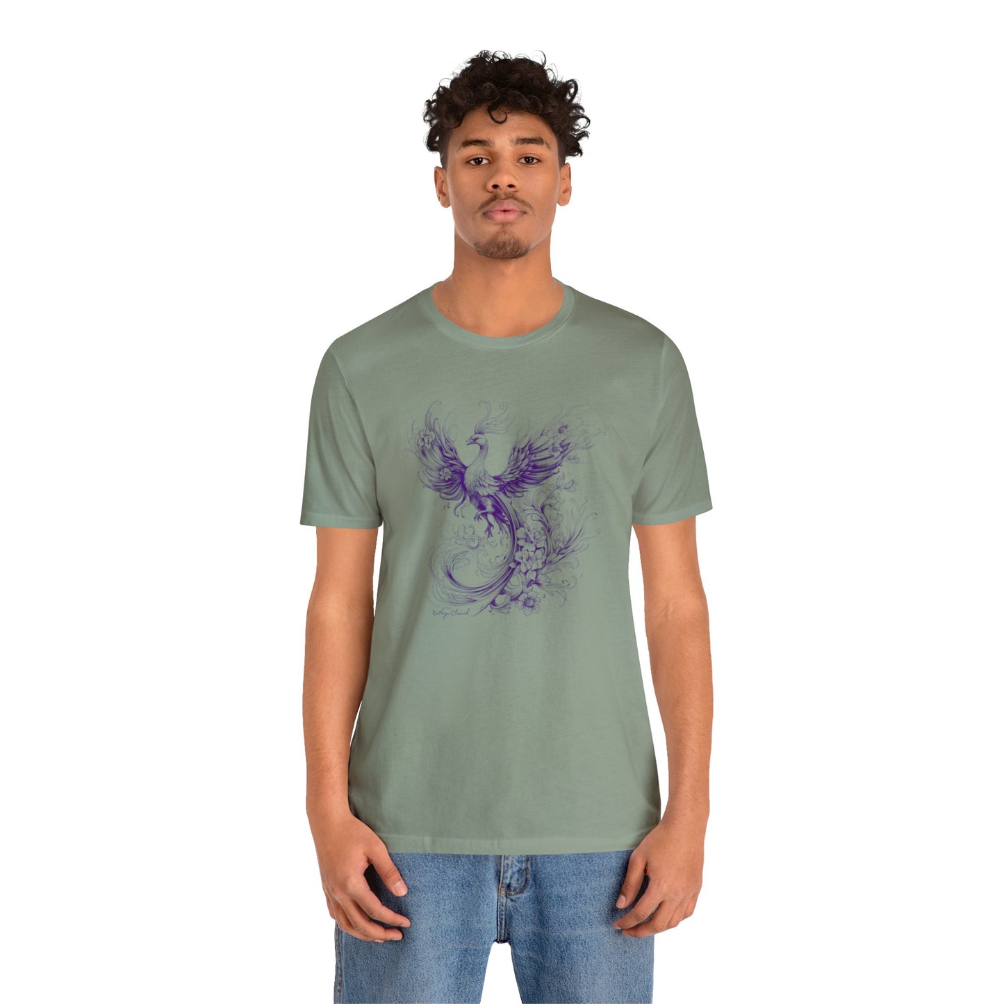 Phoenix Rising (Purple) Jersey Short Sleeve Tee